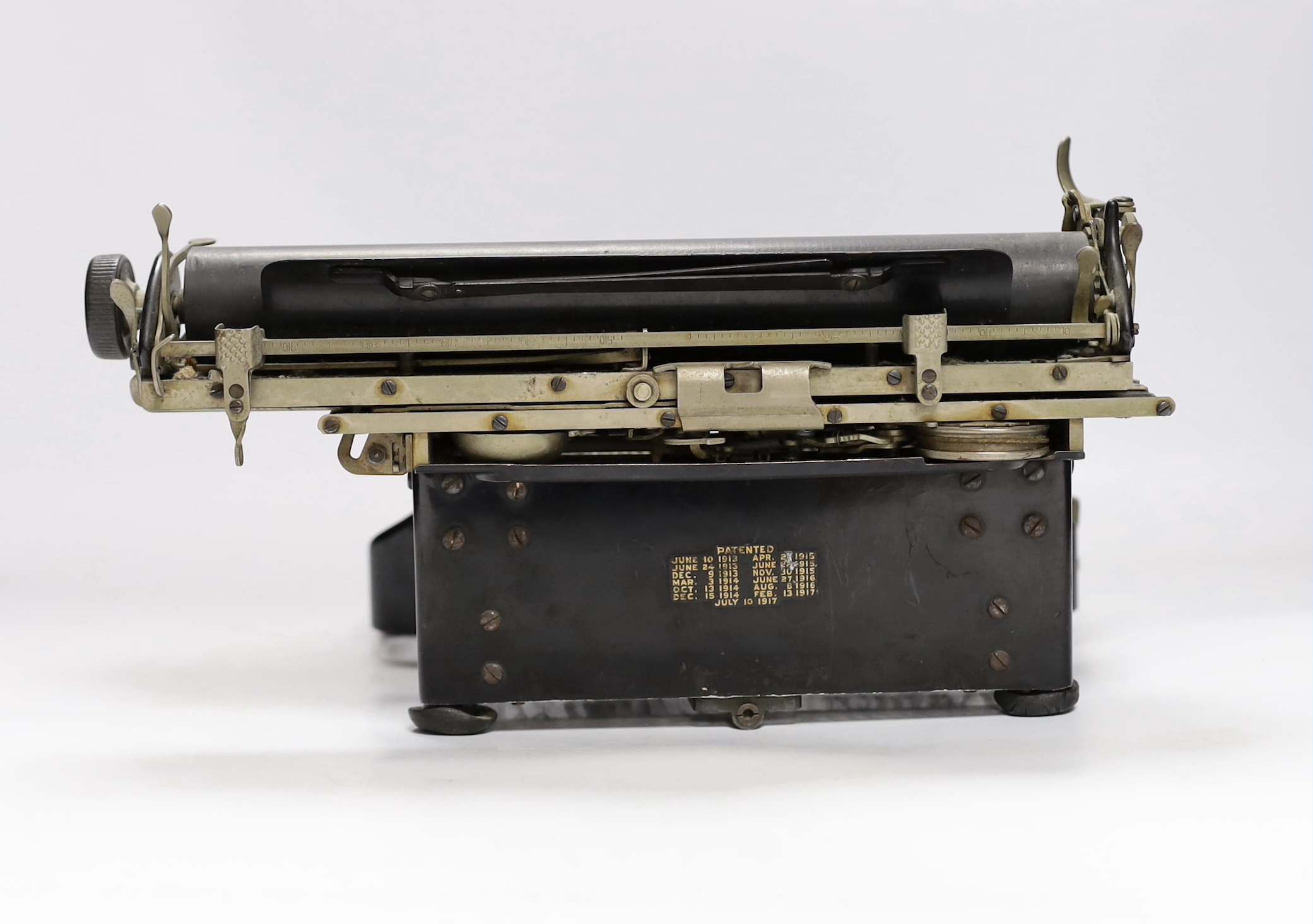 A 1920s/30s Corona portable Model 3 typewriter